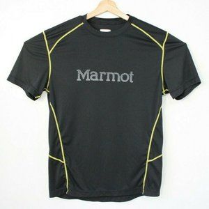 Marmot Mens Large Athletic Fit Black Reflective